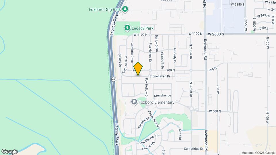 1075 Stonehaven Dr Map and Location Details