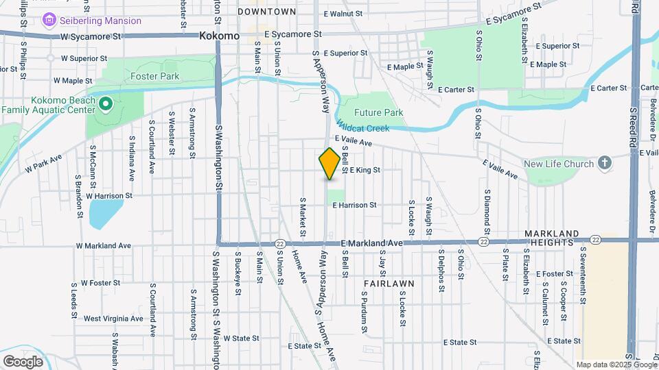 720 S Apperson Way Map and Location Details