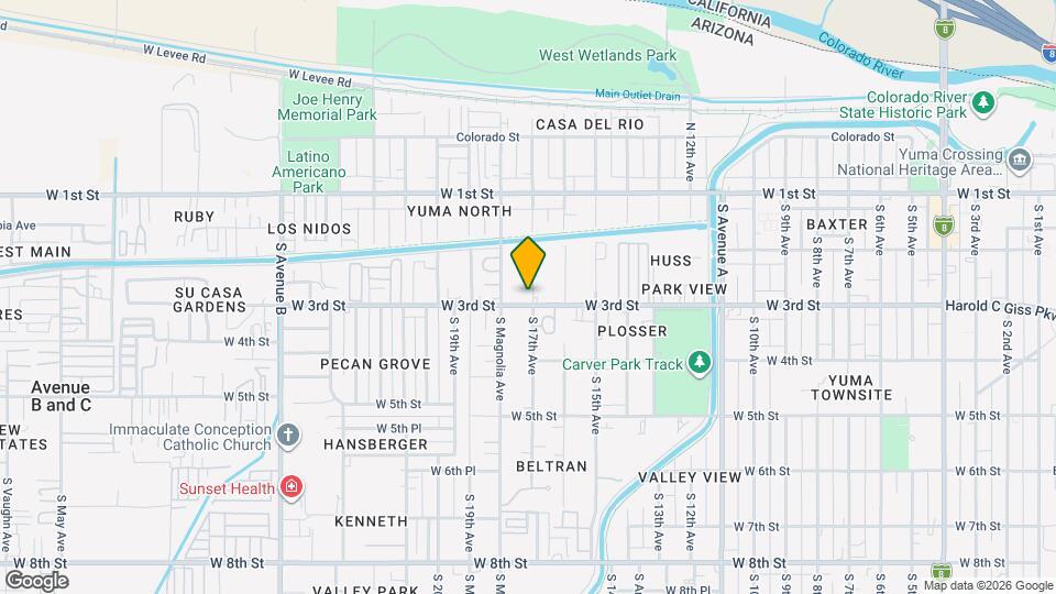 276 S 17th Ave Map and Location Details