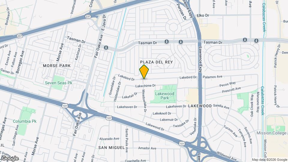 742 Lakebird Dr Mapa y Detalles de la Ubicación