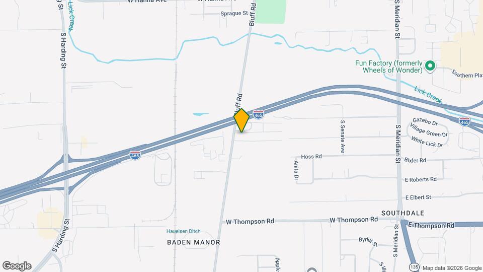 4507 Bluff Rd Map and Location Details