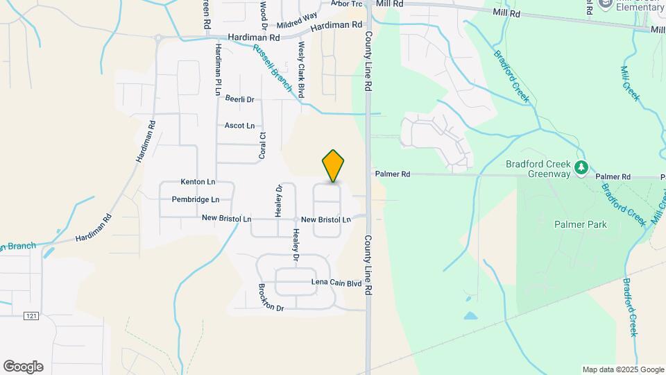 125 Grantham Cir Map and Location Details