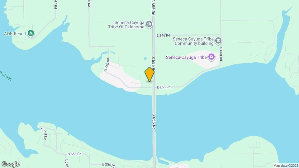 65400 E 250 Rd Map and Location Details