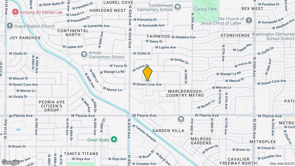 4132 W Desert Cove Ave, Unit 2344 Map and Location Details