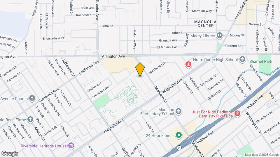 3948 San Marcos Ave Map and Location Details