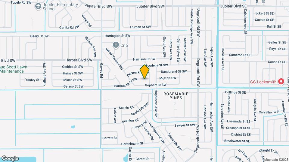 426 Harrisburg St SW, Unit 1 Map and Location Details