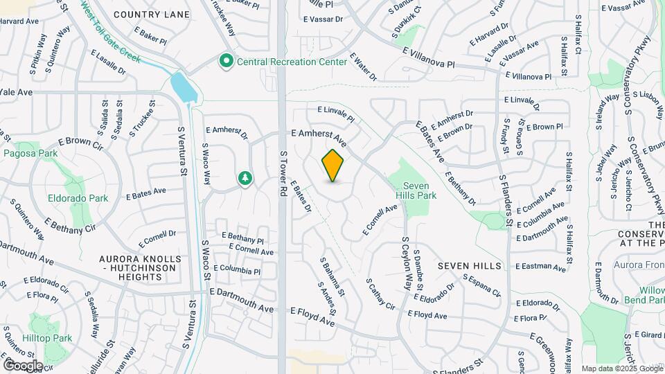 2853 S Biscay Ct Map and Location Details