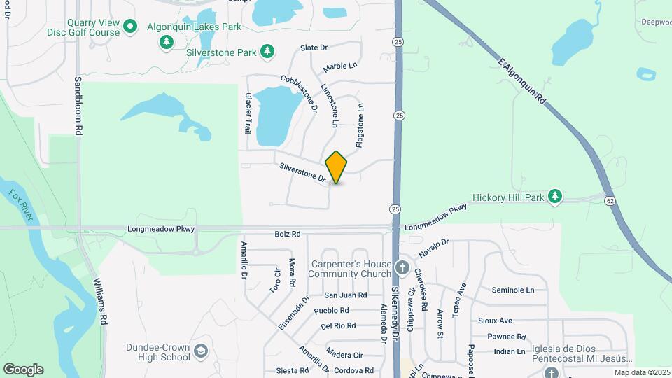 2313 Silverstone Dr Map and Location Details