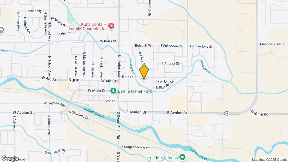 406 N Shady Grove Pl Map and Location Details