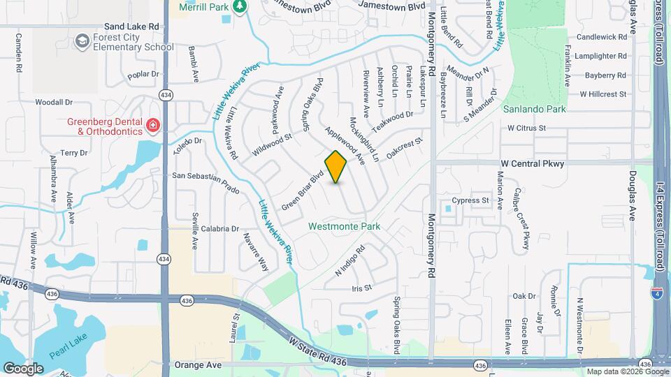 516 Hickorywood Ave Mapa y Detalles de la Ubicación