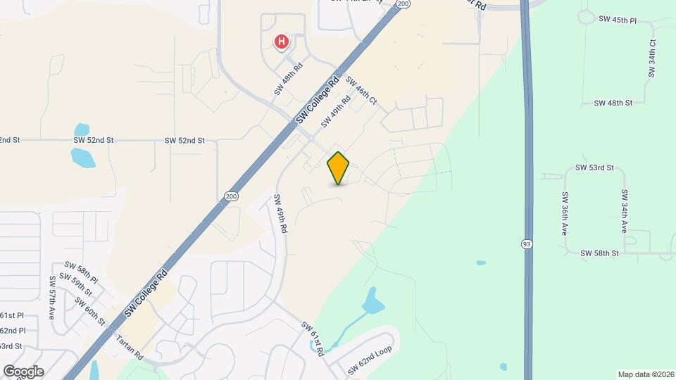 5433 SW 44th Ct Rd Map and Location Details
