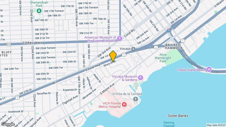 80 Shore Dr W Map and Location Details
