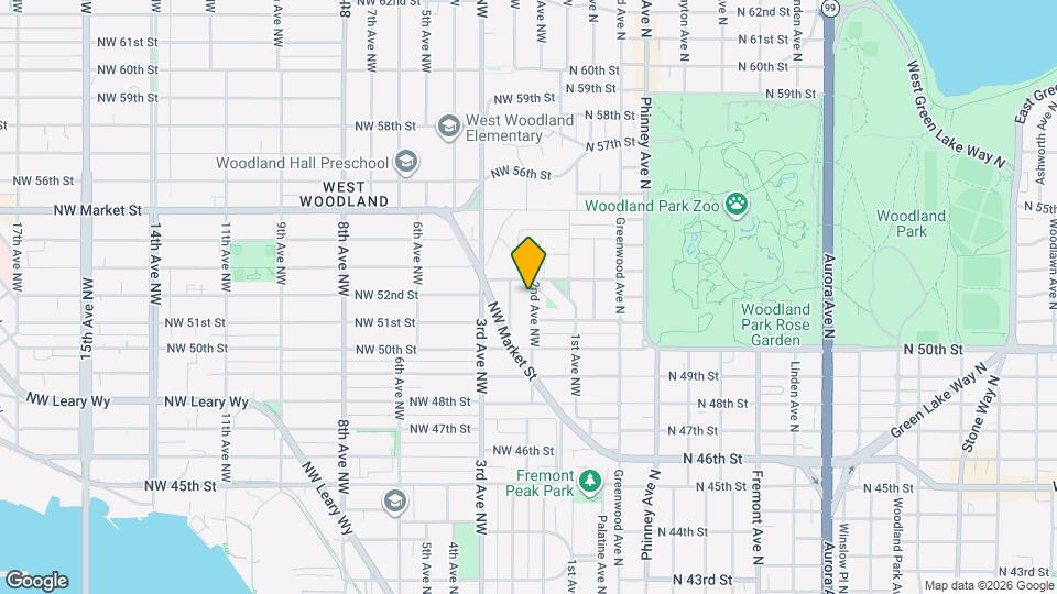 5117 2nd Ave NW Map and Location Details