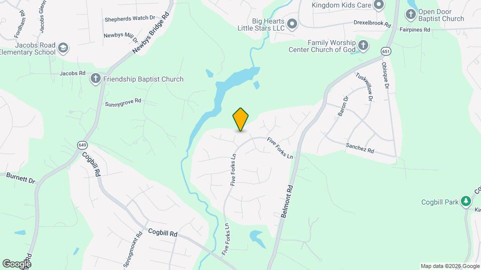 6003 Pleasant Pond Pl, Unit 6003 Pleasant Pond Place Map and Location Details