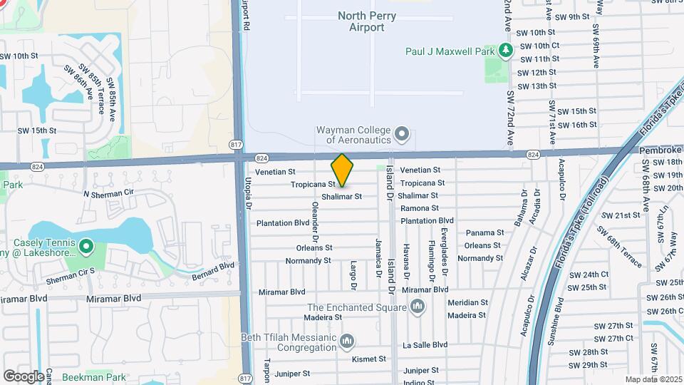 7813 Shalimar St Map and Location Details
