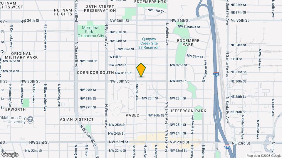711 NW 30th St Map and Location Details
