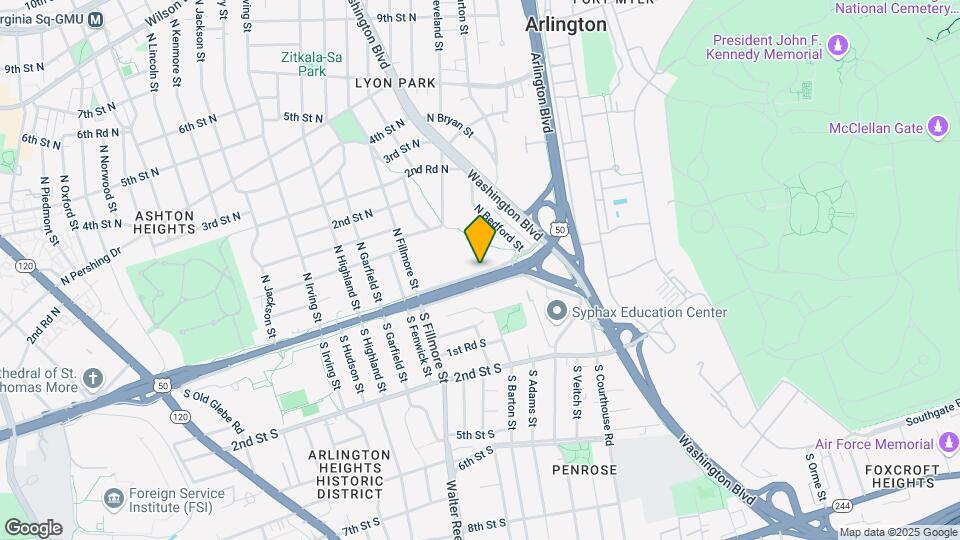 2507 Arlington Blvd, Unit 201 Map and Location Details