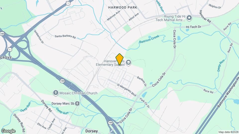 7094 Banbury Dr Map and Location Details