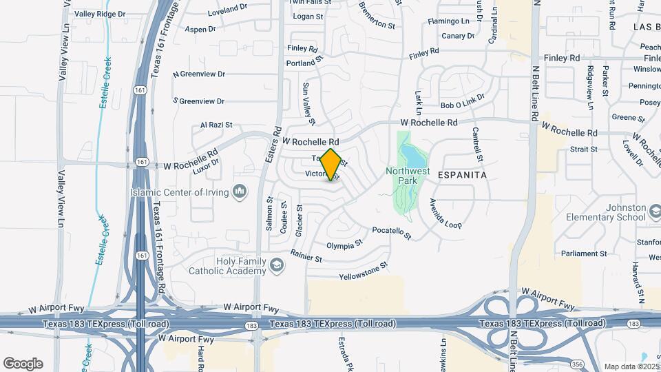 2613 Laramie St Map and Location Details