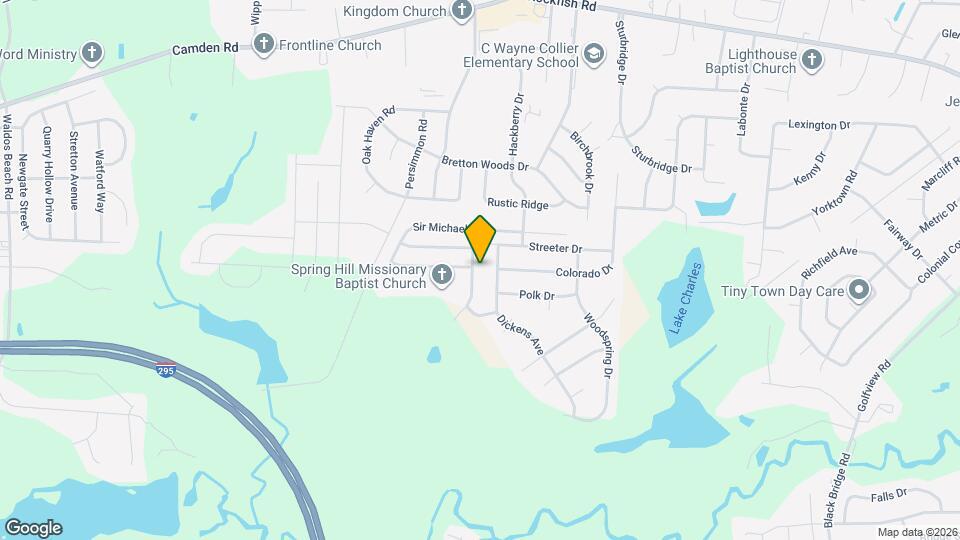 4005 Princess Amelia Ln Map and Location Details