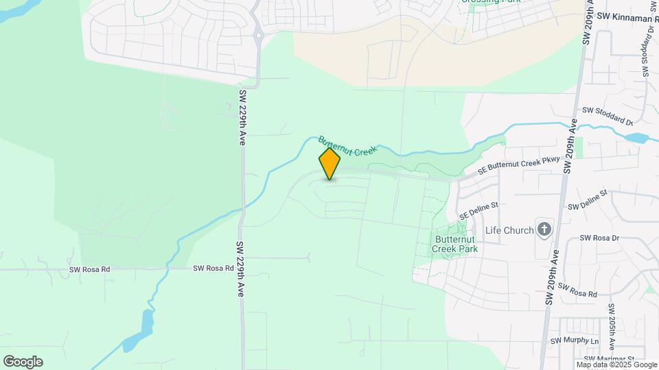 7181 SE Benedict St Map and Location Details