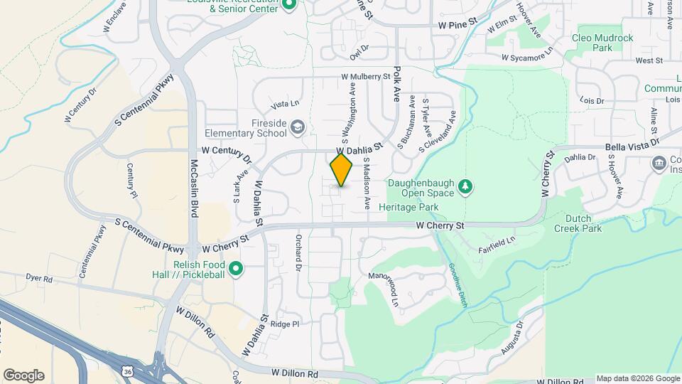 304 S Taft Ct Map and Location Details