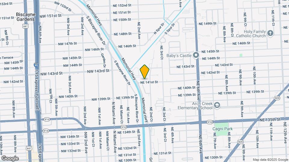 201-207 NE 141st St Map and Location Details