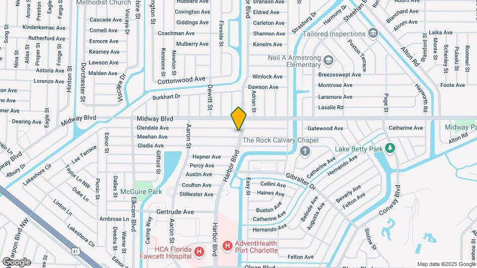 21402 Meehan Ave Map and Location Details
