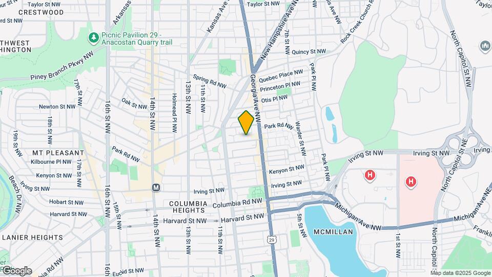 737 Morton St NW Map and Location Details