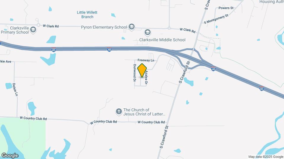 1423 Crape Myrtle Dr Map and Location Details