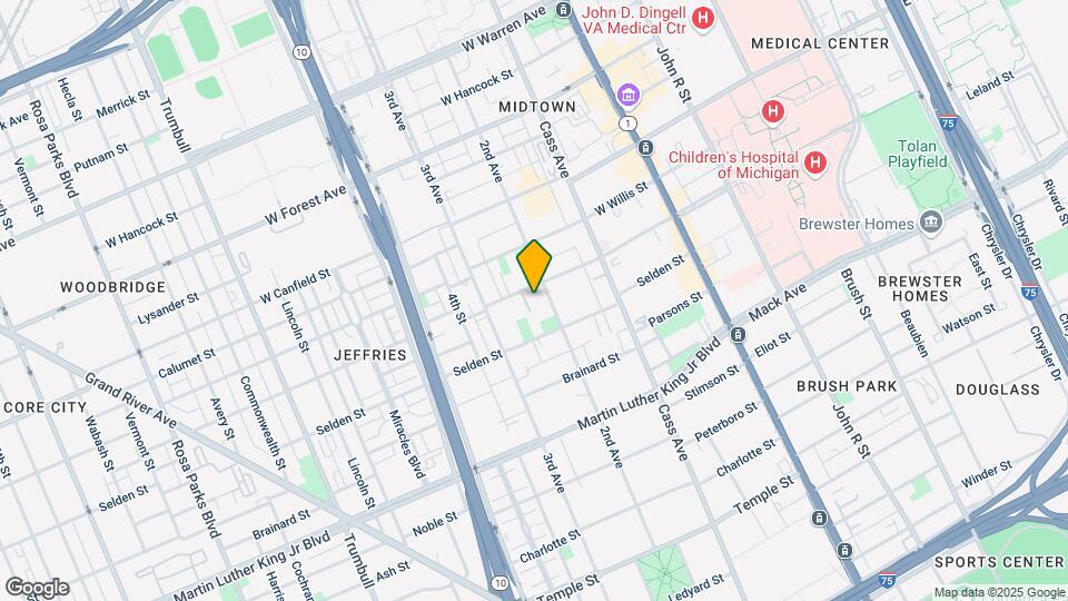 627 Alexandrine St Map and Location Details
