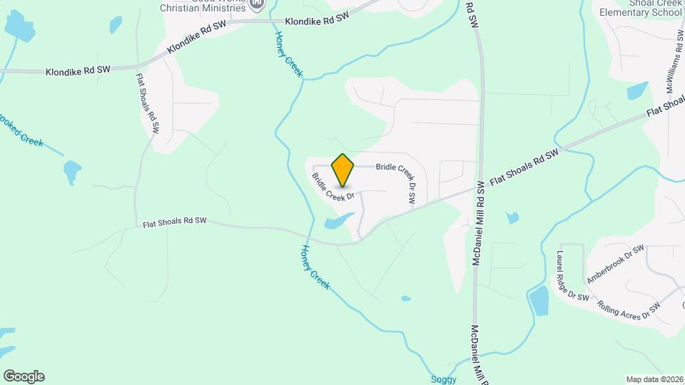 2902 Bridle Creek Dr SW Map and Location Details