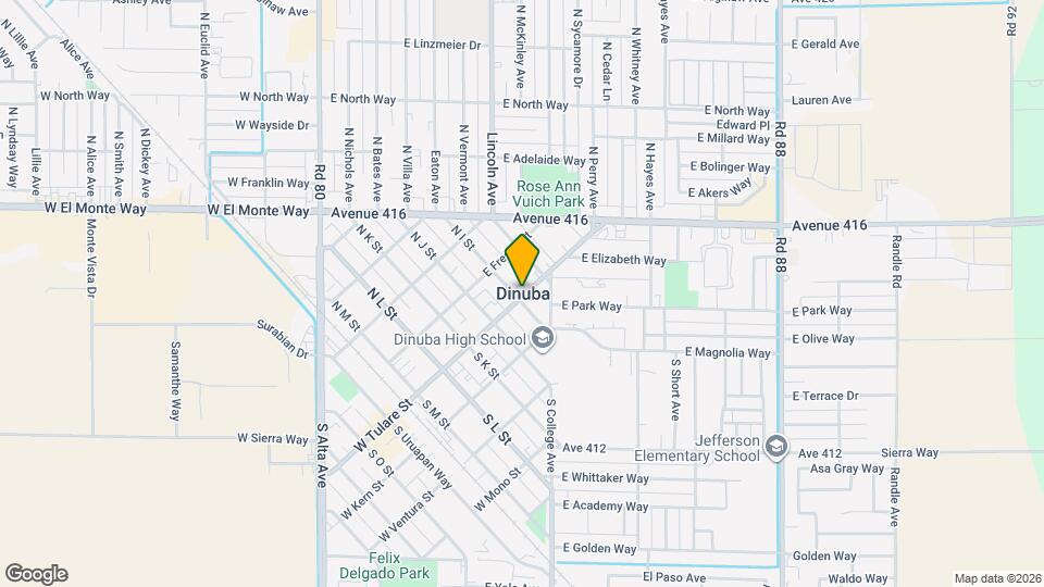 1473 Concord Way Map and Location Details