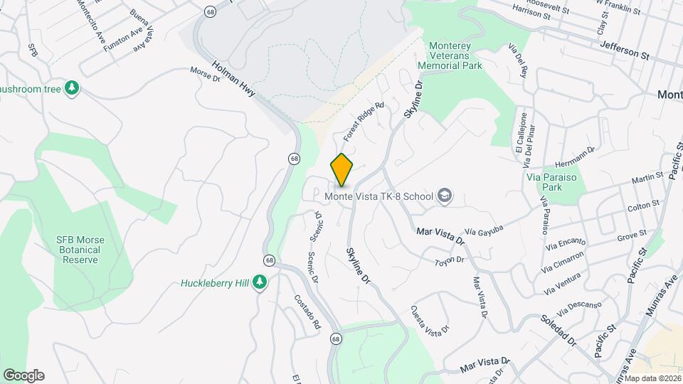 284 Forest Ridge Rd Map and Location Details