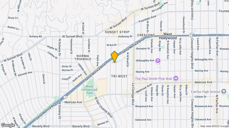 859 Westbourne Dr Map and Location Details
