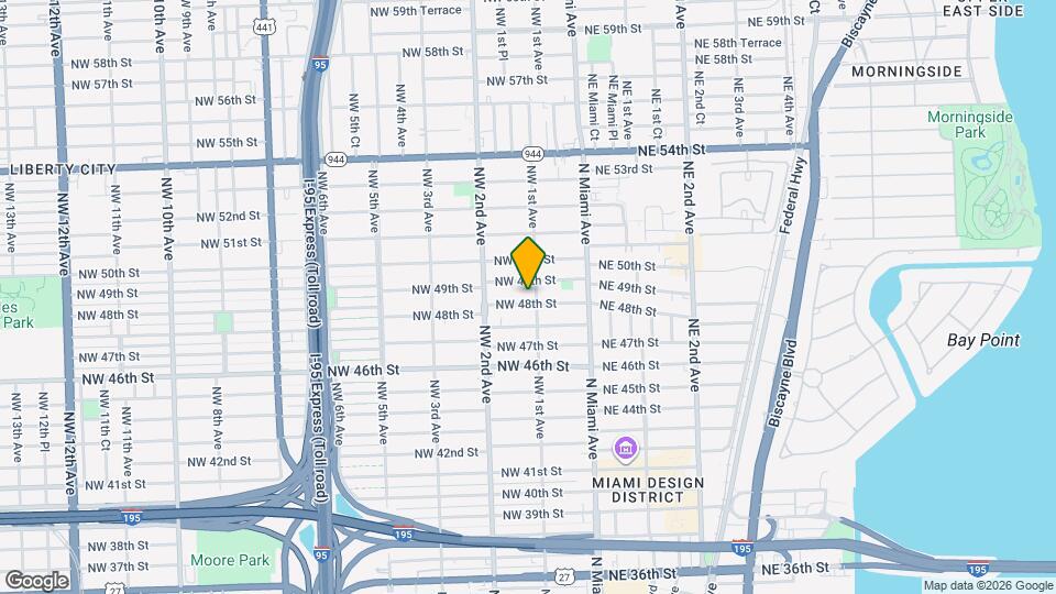 109 NW 48th St Map and Location Details