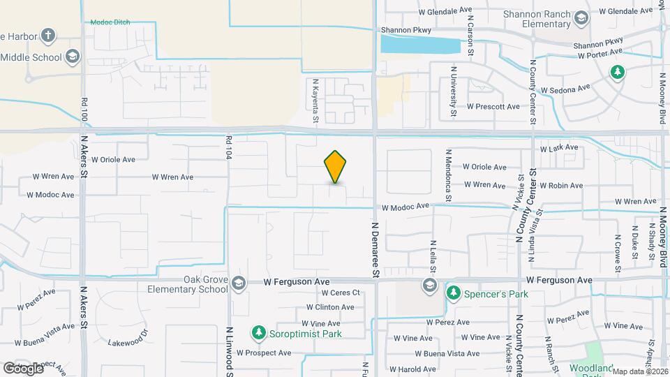 2548 N Kayenta St Map and Location Details