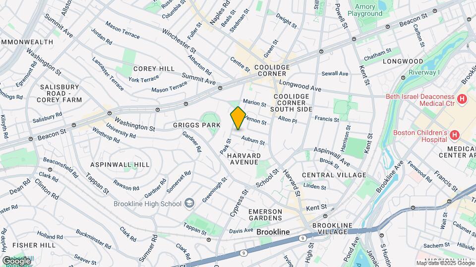 59 Auburn St Mapa y Detalles de la Ubicación
