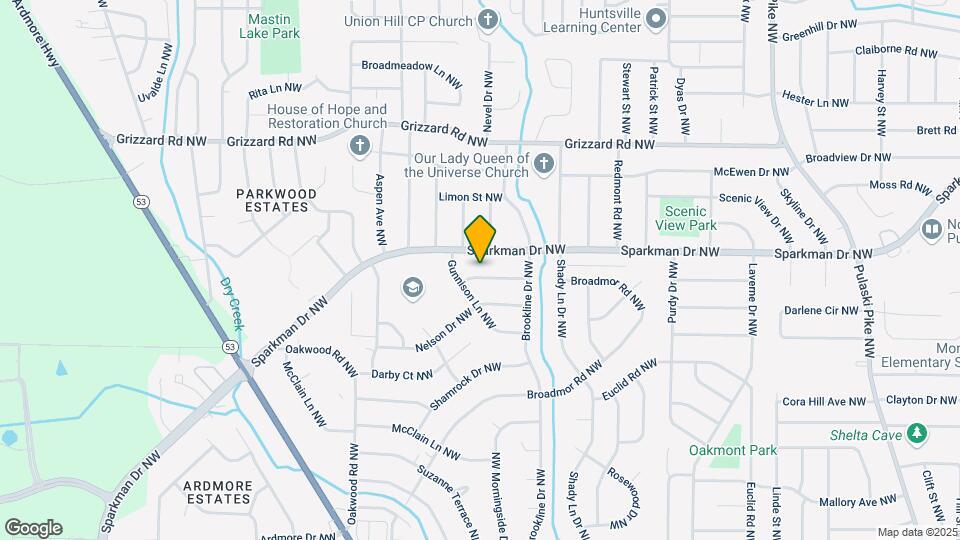3912 Richland Dr NW Map and Location Details