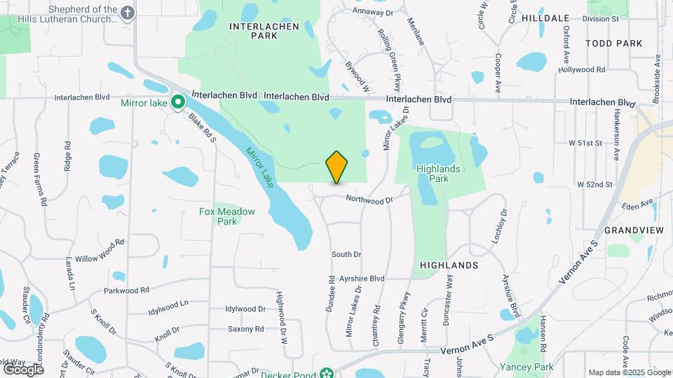 5816 Northwood Dr Map and Location Details