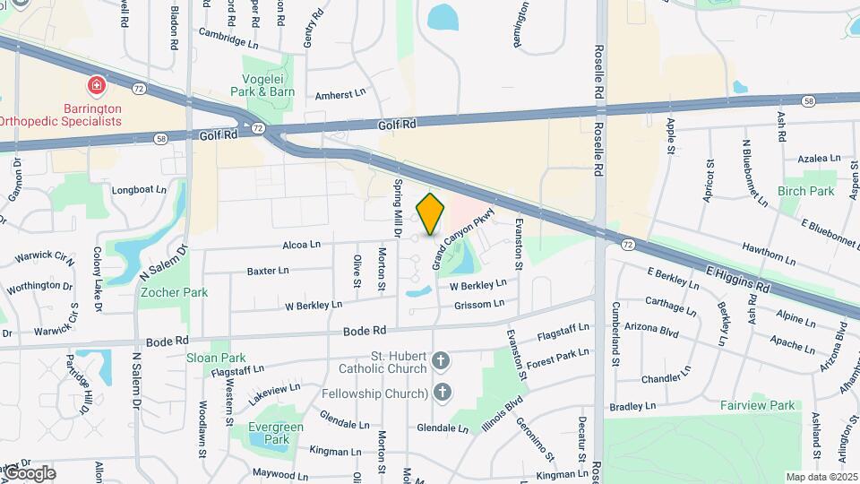Hoffman Estates Map and Location Details