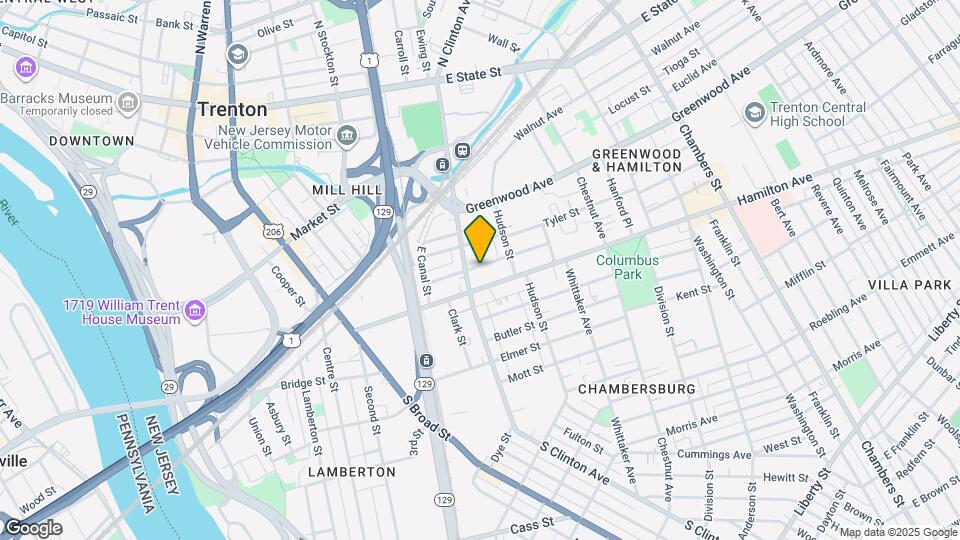 115 Pearl St Mapa y Detalles de la Ubicación