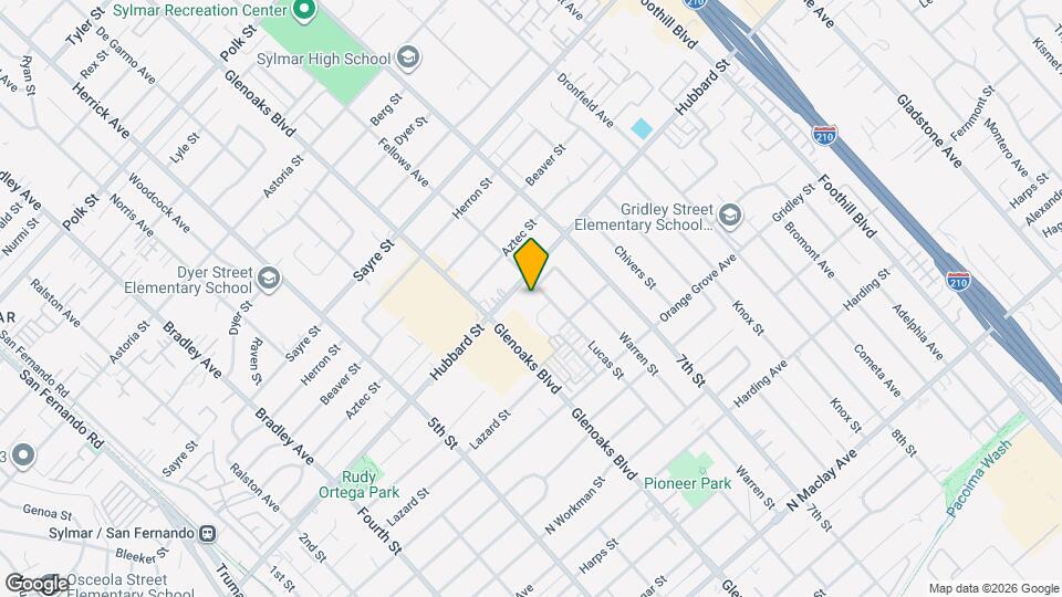 14018 Hubbard St Map and Location Details