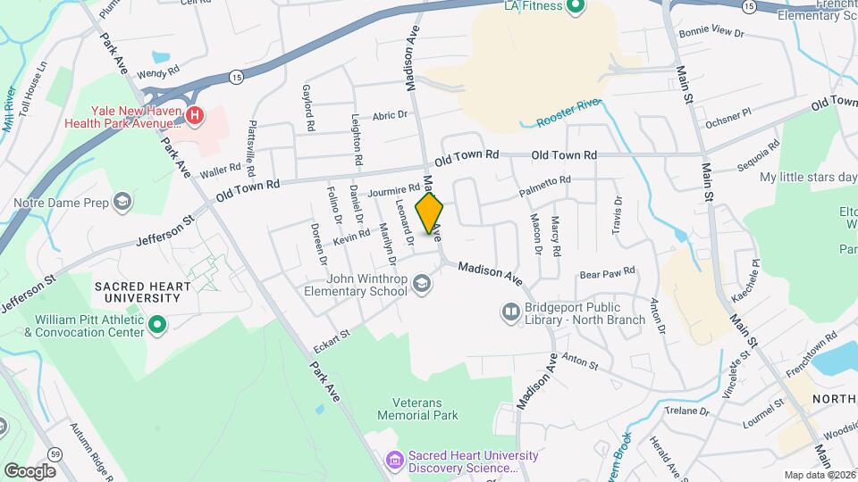 3839 Madison Ave Map and Location Details