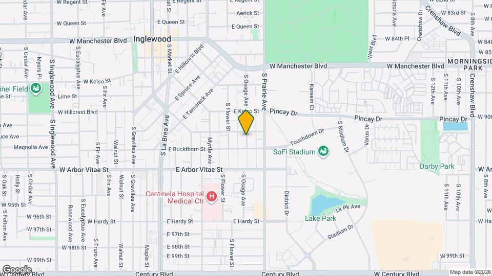 727 S Osage Ave Mapa y Detalles de la Ubicación