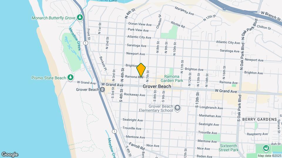 190 N 6th St Map and Location Details