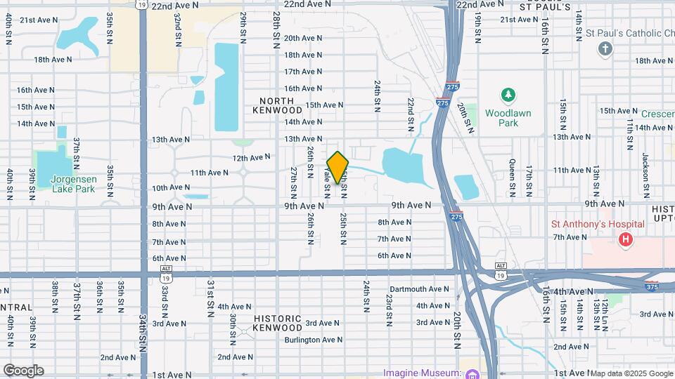 940 25th St N Map and Location Details