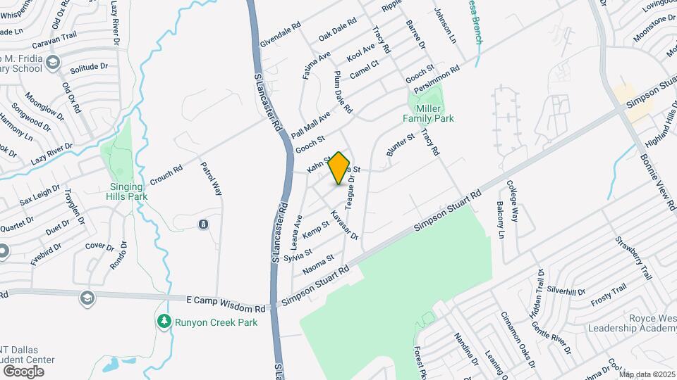 2524 Kirkley St Mapa y Detalles de la Ubicación