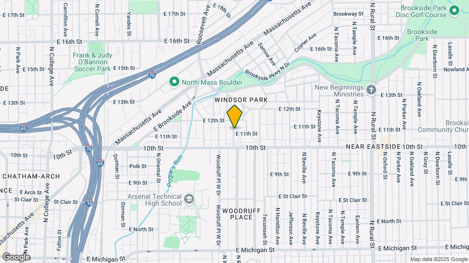 1103 Sterling St Map and Location Details
