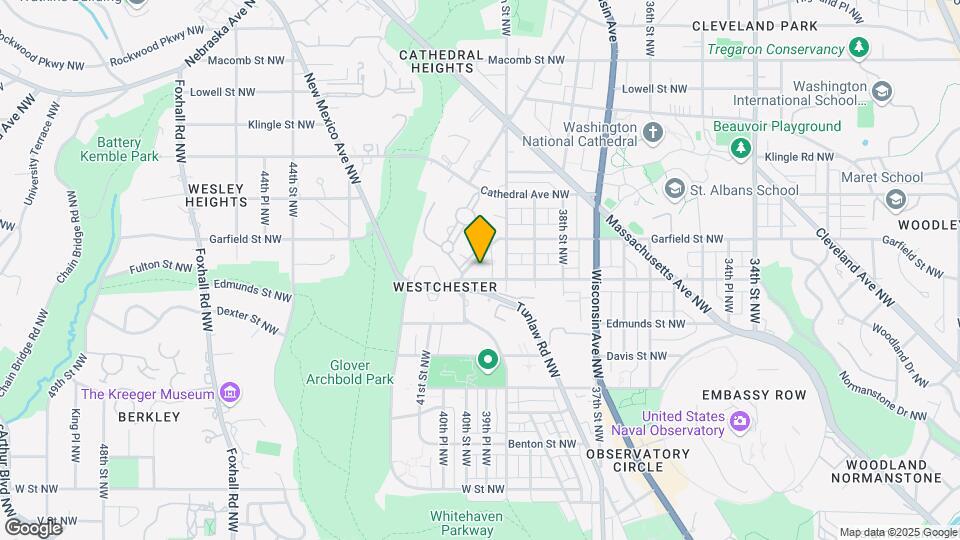 3921 Fulton St NW Map and Location Details